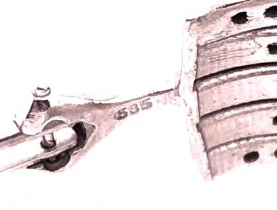  de Grisogono Allegra de Grisogono Style White and Colored Enhanced Black Diamond Earrings