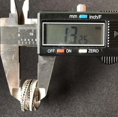  de Grisogono Allegra de Grisogono Style White and Colored Enhanced Black Diamond Earrings