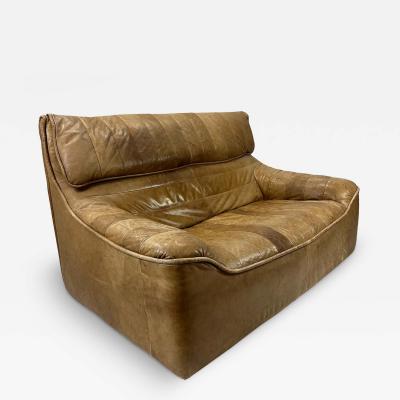  de Sede 1970s Swedish Leather Settee