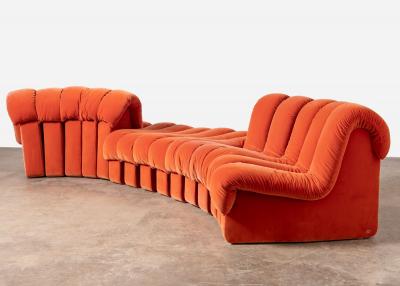 de Sede Custom ordered Sofa DS 600 by Eleanora Peduzzi Riva De Sede 1972 Switzerland