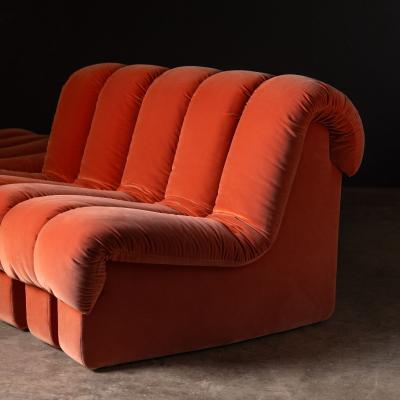  de Sede Custom ordered Sofa DS 600 by Eleanora Peduzzi Riva De Sede 1972 Switzerland