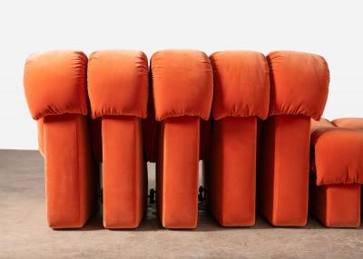  de Sede Custom ordered Sofa DS 600 by Eleanora Peduzzi Riva De Sede 1972 Switzerland