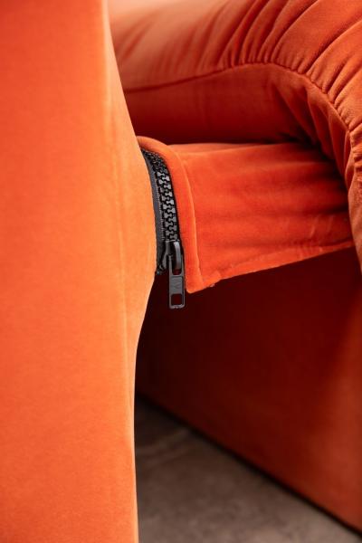  de Sede Custom ordered Sofa DS 600 by Eleanora Peduzzi Riva De Sede 1972 Switzerland