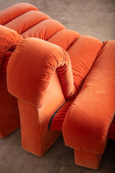  de Sede Custom ordered Sofa DS 600 by Eleanora Peduzzi Riva De Sede 1972 Switzerland