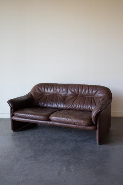 de Sede DS 16 Leather Sofa by De Sede