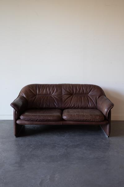  de Sede DS 16 Leather Sofa by De Sede