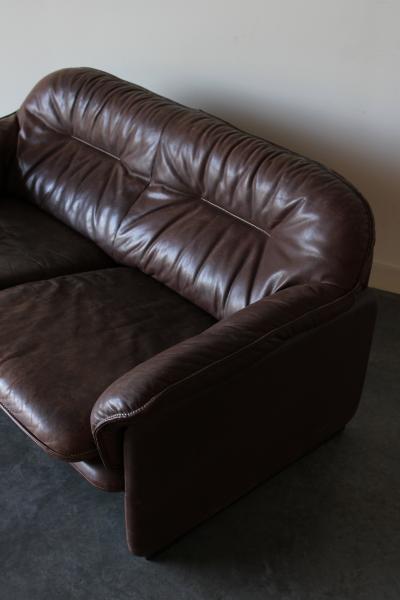  de Sede DS 16 Leather Sofa by De Sede