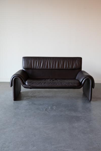  de Sede DS 2011 in Brown Leather Sofa by De Sede