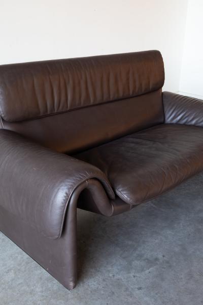  de Sede DS 2011 in Brown Leather Sofa by De Sede