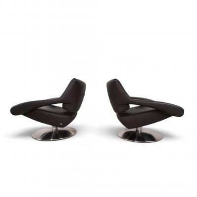  de Sede De Sede DS 255 Avantgarde Lounge Chair in Dark Brown Leather 2000