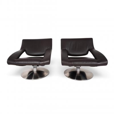  de Sede De Sede DS 255 Avantgarde Lounge Chair in Dark Brown Leather 2000