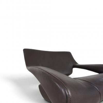  de Sede De Sede DS 255 Avantgarde Lounge Chair in Dark Brown Leather 2000
