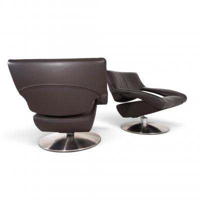  de Sede De Sede DS 255 Avantgarde Lounge Chair in Dark Brown Leather 2000