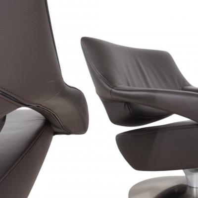  de Sede De Sede DS 255 Avantgarde Lounge Chair in Dark Brown Leather 2000