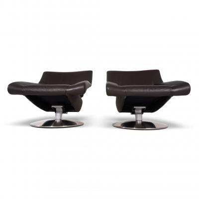  de Sede De Sede DS 255 Avantgarde Lounge Chair in Dark Brown Leather 2000