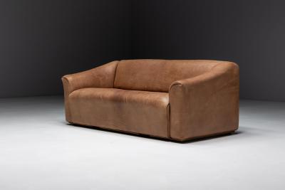  de Sede De Sede DS 47 Bullhide Leather Sofa Switzerland 1970s