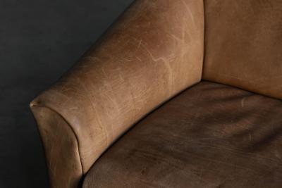  de Sede De Sede DS 47 Bullhide Leather Sofa Switzerland 1970s