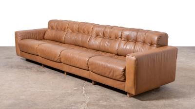  de Sede De Sede Four seat Sofa Model DS 40 Switzerland 1970s