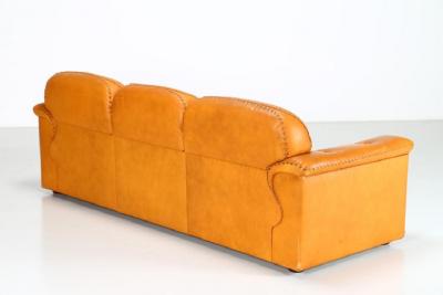  de Sede DeSede Leather Sofa