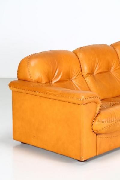 de Sede DeSede Leather Sofa