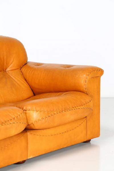  de Sede DeSede Leather Sofa