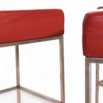  de Sede Set of 6 De Sede DS 218 55 bar stools by Paolo Piva 2000
