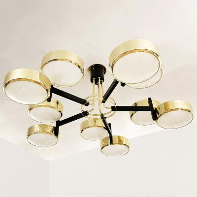  form A Eclissi Grande Ceiling Light Murano Glass Version