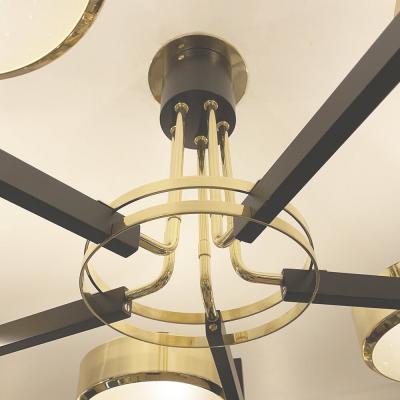  form A Eclissi Grande Ceiling Light Murano Glass Version