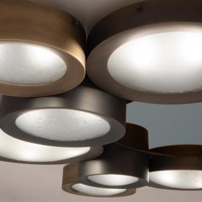  form A Helios 44 Ceiling Light