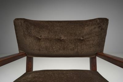  ge Nilsson Pair of Lounge Chairs by ge Nilsson Norway 1940s