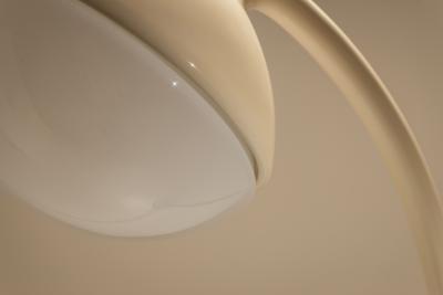  iGuzzini Harvey Guzzini Guzzini DL5 Lampione in White for Guzzini by Fabio Lenci Italy 1970s