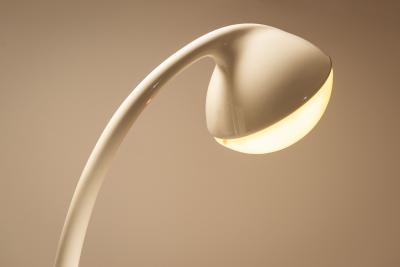  iGuzzini Harvey Guzzini Guzzini DL5 Lampione in White for Guzzini by Fabio Lenci Italy 1970s