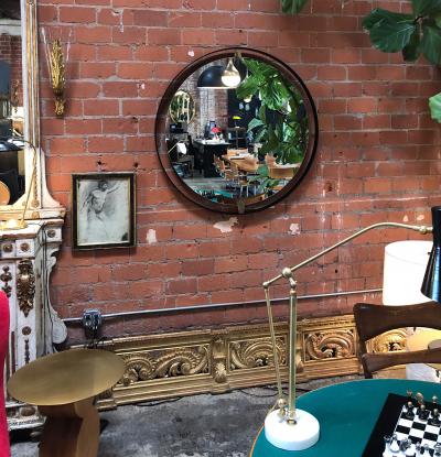  ma 39 Ma39 Giant Iron Round Wall Mirror