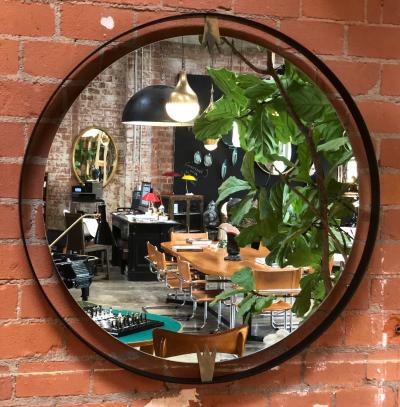  ma 39 Ma39 Giant Iron Round Wall Mirror
