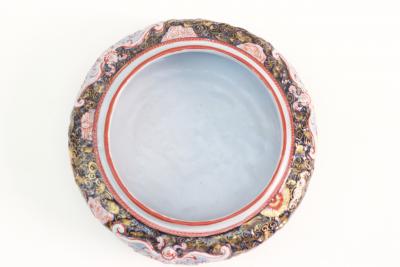  mile Gall Galle Faience centerpiece Art Nouveau France