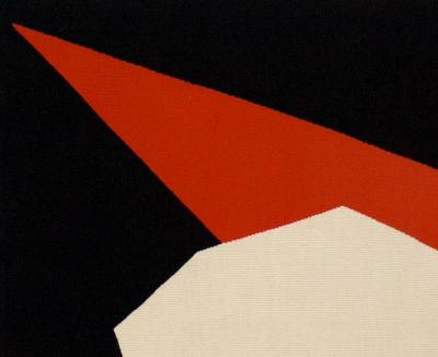  mile Gilioli Mid Century French Tapestry Signed mile Gilioli 4 6 x 5 8 