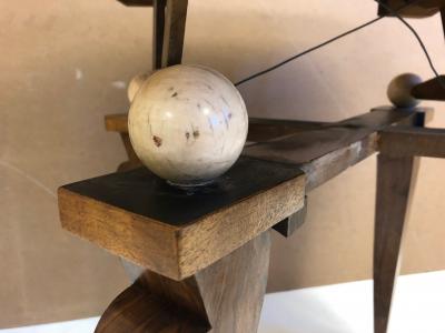  mile Jacques Ruhlmann 1930s French Art Deco Adjustable Table