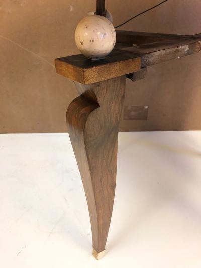  mile Jacques Ruhlmann 1930s French Art Deco Adjustable Table