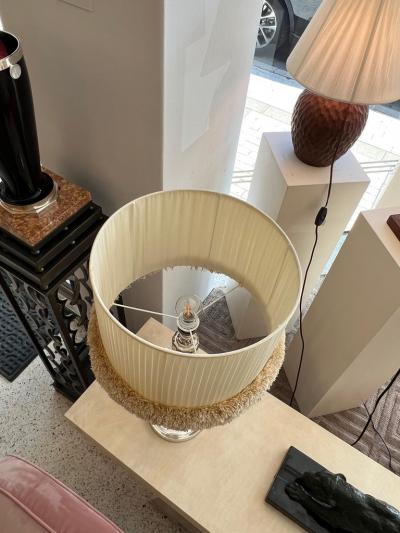  mile Jacques Ruhlmann Art Deco Pair of Table Lamps in the style of Ruhlmann