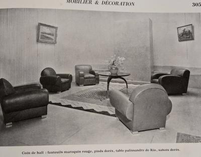  mile Jacques Ruhlmann Domi side table manner of Ruhlmann 