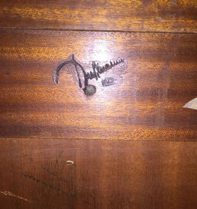 mile Jacques Ruhlmann Emile Jacques Ruhlmann French Art Deco Burled Amboyna Commode