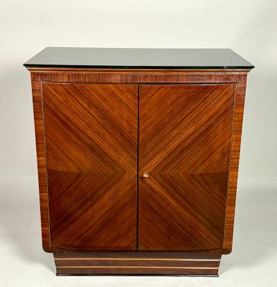  mile Jacques Ruhlmann French Art Deco Macassar Ebony Cabinet Sideboard style Emile Jacques Ruhlmann
