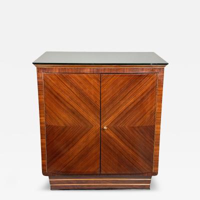  mile Jacques Ruhlmann French Art Deco Macassar Ebony Cabinet Sideboard style Emile Jacques Ruhlmann