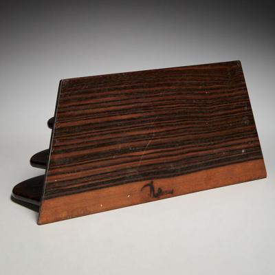  mile Jacques Ruhlmann MACASSAR EBONY LETTER RACK BY EMILE JACQUES RUHLMANN