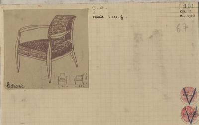  mile Jacques Ruhlmann Ruhlmann Drouant Armchair circa 1924 4 Matching Chairs Available 