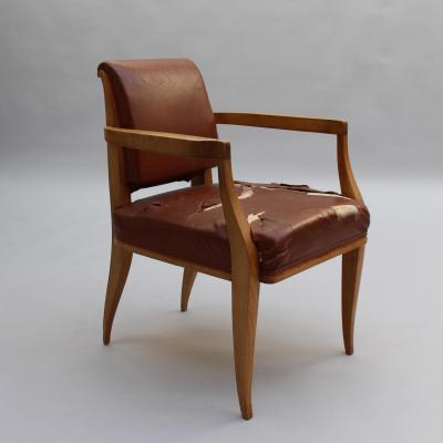  mile Jacques Ruhlmann Ruhlmann Drouant Armchair circa 1924 4 Matching Chairs Available 