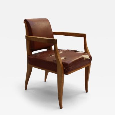  mile Jacques Ruhlmann Ruhlmann Drouant Armchair circa 1924 4 Matching Chairs Available 