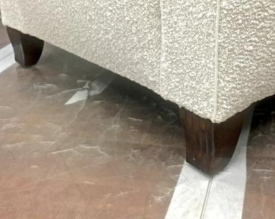  mile Jacques Ruhlmann Ruhlmann Style 1930s Extreme Comfort Pair of Club Chair Covered in Boucle Cloth