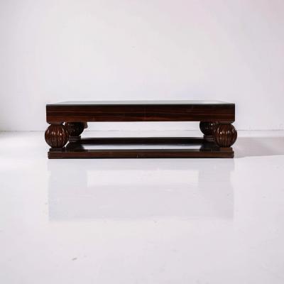  mile Jacques Ruhlmann Ruhlmann Style Macassar Ebony Coffee Table