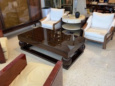  mile Jacques Ruhlmann Ruhlmann Style Macassar Ebony Coffee Table